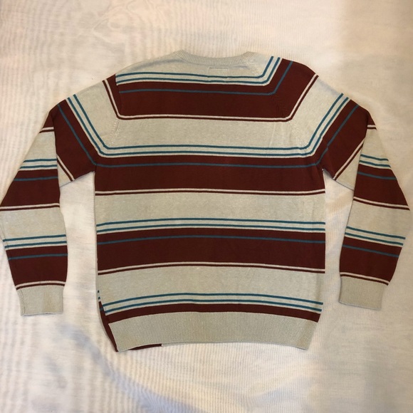Men’s Volcom striped V-Neck sweater - Picture 5 of 7